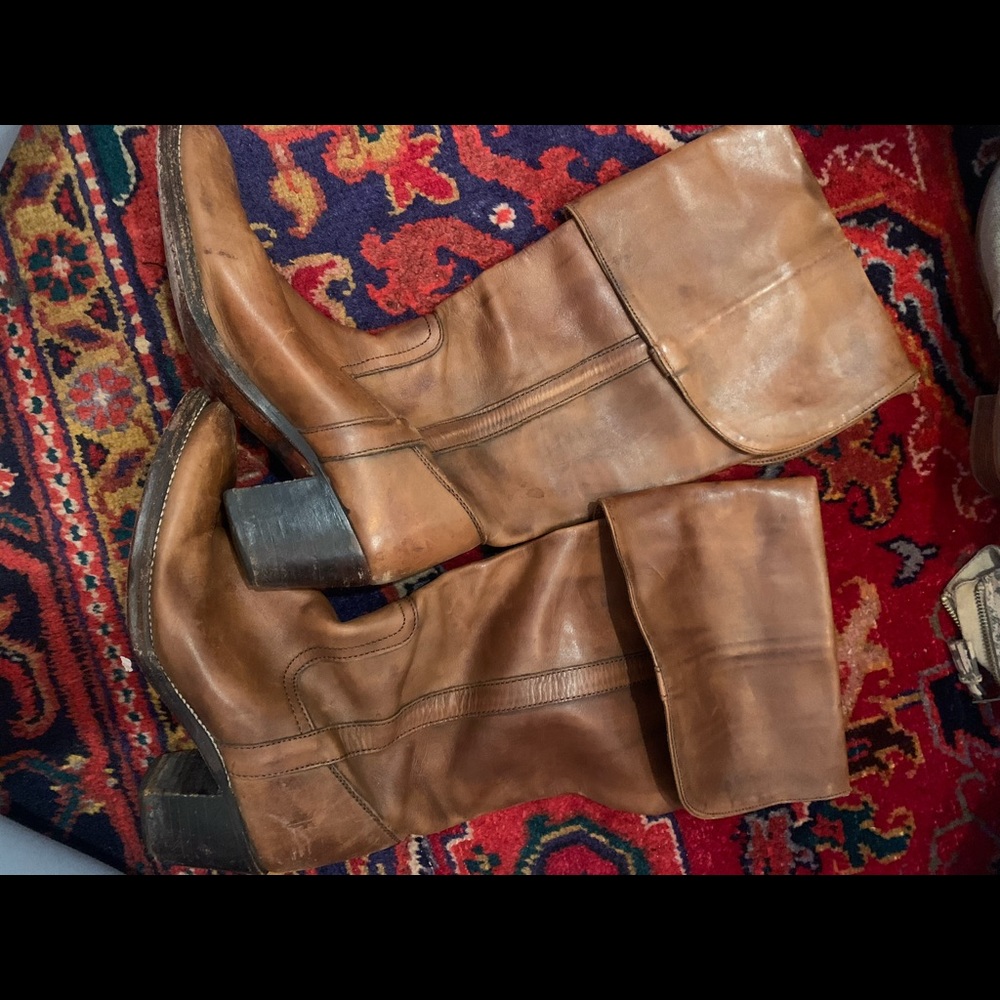 Frye Jane cuff boot
